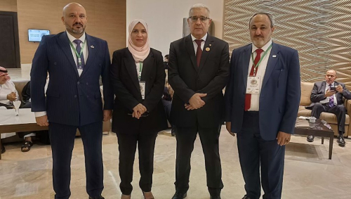 La Liga celebra una reunión con el Presidente de la Asamblea Popular Nacional de Argelia