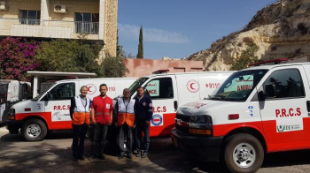 Türk Kızılay’dan Filistin’e Ambulans Bağışı