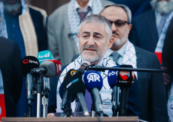 Parlamenterler Arası Kudüs Platformu Türkiye Şubesi Başkanı Dr. Nureddin Nebati: Gazze’de Gökten Adeta Ölüm ve Dehşet Yağmaktadır