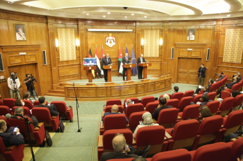 الاجتماع الوزاري العربي الأوروبي في عمان يدعو لوقف دائم لخطة الضم
