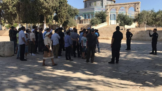 La mosquée Al-Aqsa pénétrée par des colons israéliens