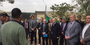 Les chefs de mission de l’Union européenne à Jérusalem et à Ramallah en visite à Sliwan