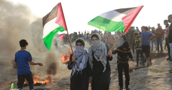 50e vendredi des marches du retour en l’honneur de la femme palestinienne