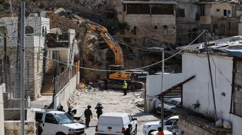 İsrail Güvenlik Güçleri, Doğu Kudüs’ün Silvan Mahallesi’nde Filistinlilere Ait Bir Binayı Yıktı