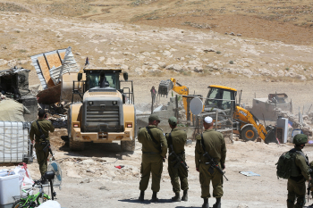 L'occupation effectue plusieurs vandalismes en Cisjordanie occuppée