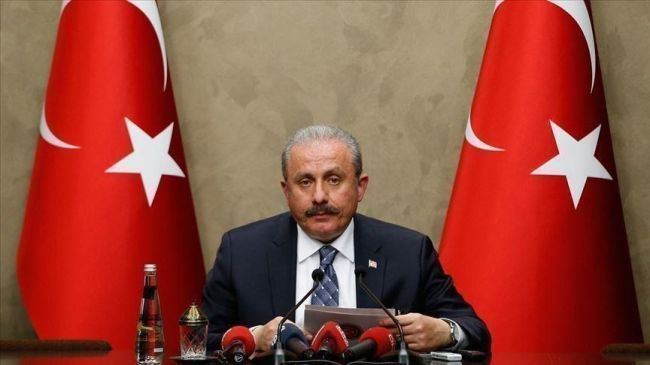رئيس البرلمان التركي يدين اعتداءات الاحتلال على غزة والأقصى