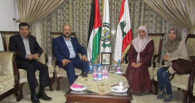 بركة يستقبل النائب في البرلمان الجزائري سميرة ضوايفية في بيروت