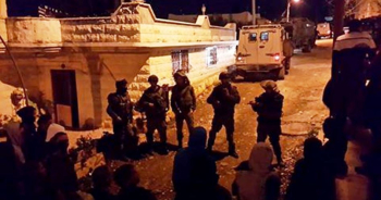 Les forces d’occupation israéliennes prennent d’assaut la ville de Hizma et menacent de punir ses habitants