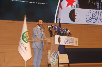 The president of the league calls on the Arab countries to emulate the Algerian position in support of the Palestinian cause