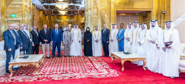 وفد الرابطة يعقد اجتماعات مع لجان مجلس الشورى القطري