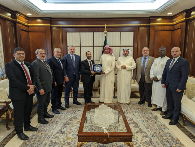 LP4Q meets the Kuwaiti Deputy Foreign Minister