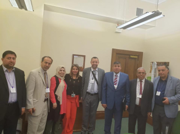 لجنة فلسطين النيابية تلتقي حزب الشين فين الايرلندي