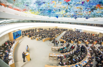 مجلس حقوق الإنسان يعتمد قرار فلسطين حول حالة حقوق الإنسان