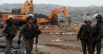 L’armée israélienne démolit des installations palestiniennes dans la vallée du Jourdain