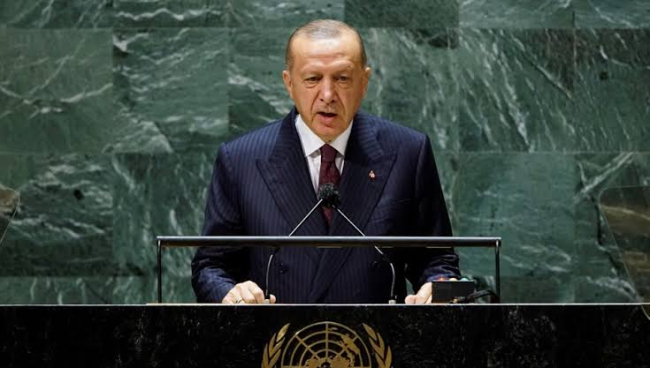 Erdogan: Peace in the Middle East is not possible as long as Palestinians are being oppressed