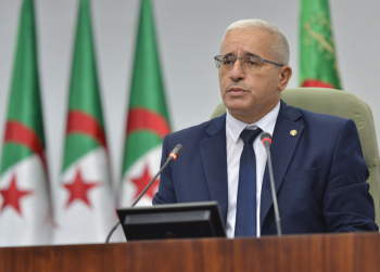 رئيس البرلمان الجزائري يدعو إلى تجديد العهد بدعم الشعب الفلسطيني