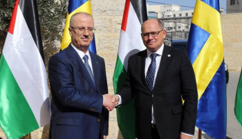الحمد الله يدعو الدول الأوروبية أن تحذو حذو السويد بالاعتراف بفلسطين