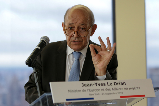وزير الخارجية الفرنسي: خطة الضم لن تمر دون عواقب على العلاقات مع "إسرائيل"