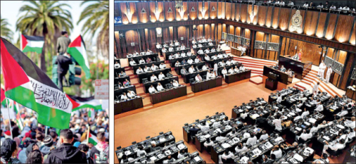  Parlimen Sri Lanka Secara Bulat Menyokong Usul Mengenai Krisis Palestin