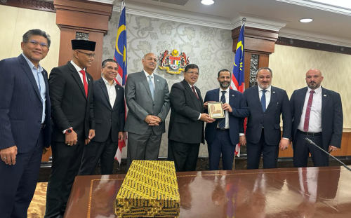 La Liga discute el apoyo a la causa palestina con el Parlamento de Malasia