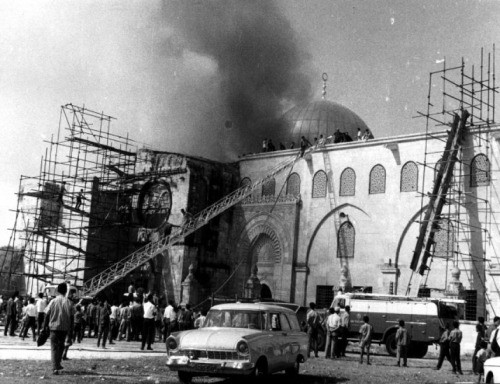 54 عامًا على إحراق المسجد الأقصى