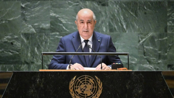 Le président algérien appelle à une réunion de l'ONU pour accorder la pleine adhésion à la Palestine