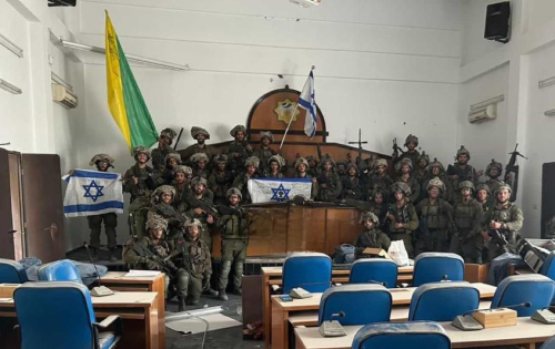 LP4Q condamne l'occupation de l'armée israélienne du Conseil législatif palestinien à Gaza City
