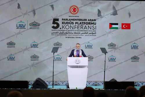 Platform'un Başkan Yardımcısı: İsrail'in soykırım savaşını destekleyenler tarihin çöplüğünde yerini alacak.