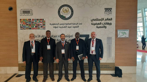 وفد من الرابطة يصل الجزائر للمشاركة في مؤتمر اتحاد مجالس الدول الأعضاء في منظمة التعاون الإسلامي